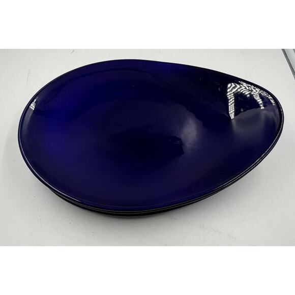 Dudson Other - Set of 4 Vintage Dudson Made in England Blue Serving Dish or Plate 14" X 10"